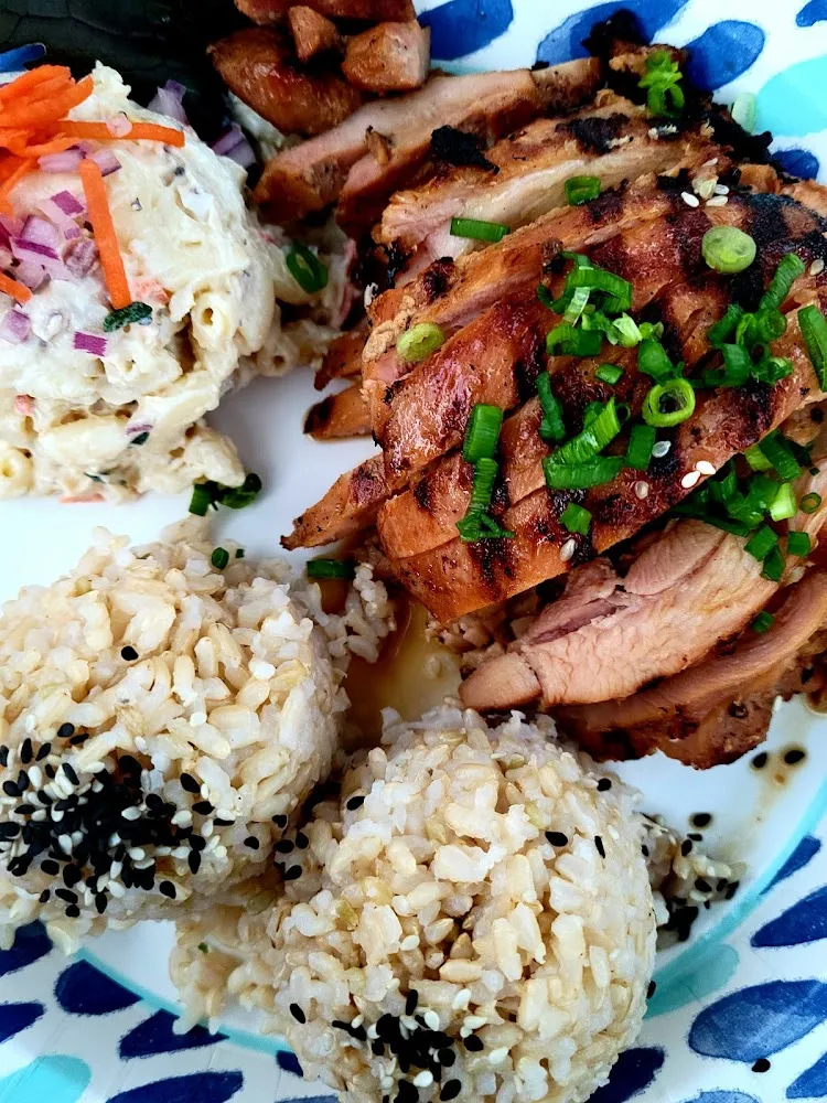 Korean BBQ Chicken with Brown Rice